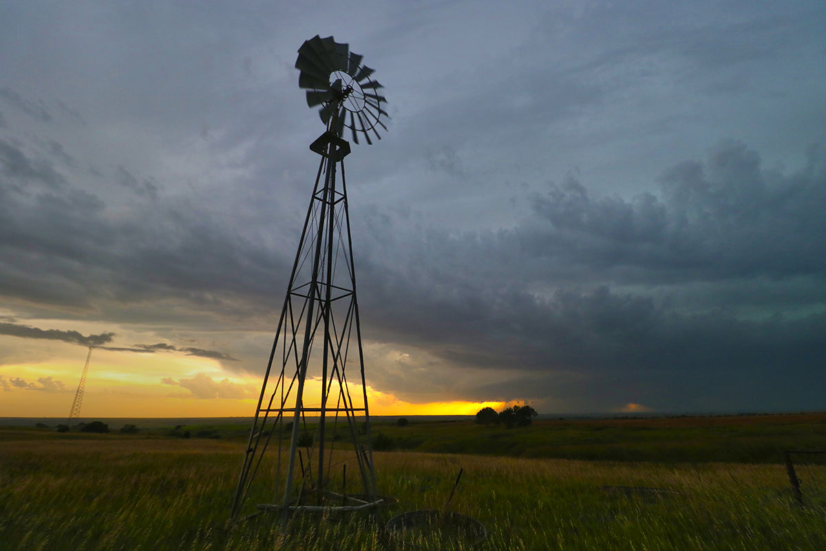 Windmill and supercell